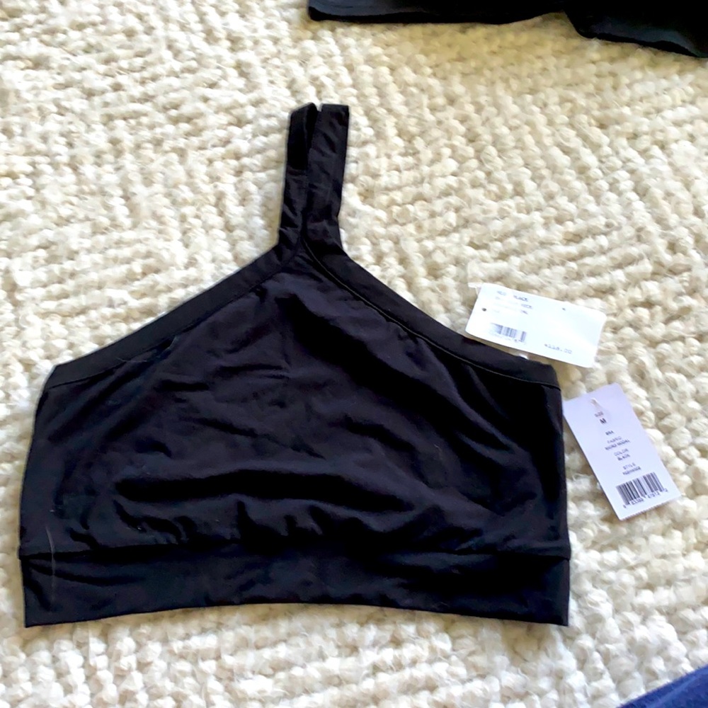 NWT Helmut Lang One-Shoulder Bra